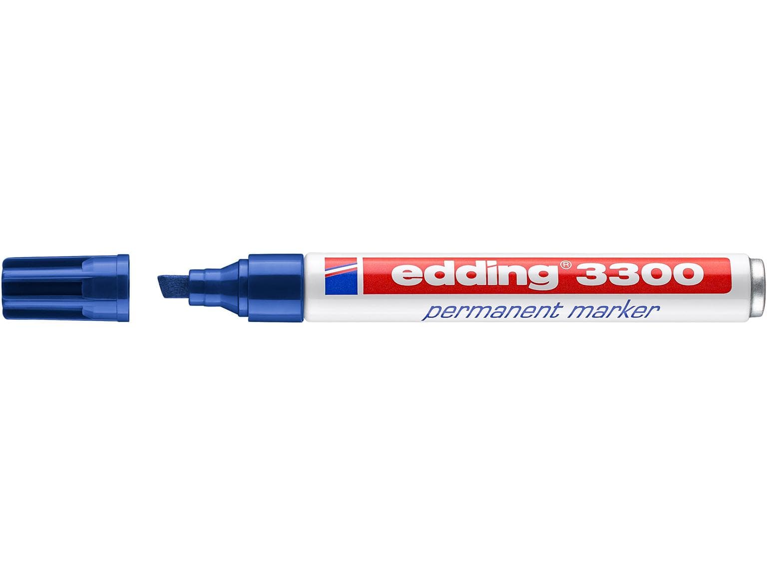 edding Permanentmarker 3300 blau Keilspitze 1-5 mm