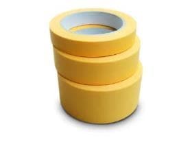 Gold Abdeckband Washi-Tape, 95my 18 mm x 50lfm, bis 150° (30 Minuten)