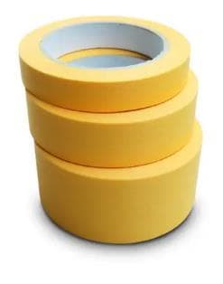 Gold Abdeckband Washi-Tape, 95my 18 mm x 50lfm, bis 150° (30 Minuten)
