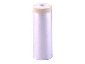 Abdeckfolie "2 in 1" 140 cm x 33 lfm HDPE-Abdeckfolie + Krepp-Klebeband 14mm