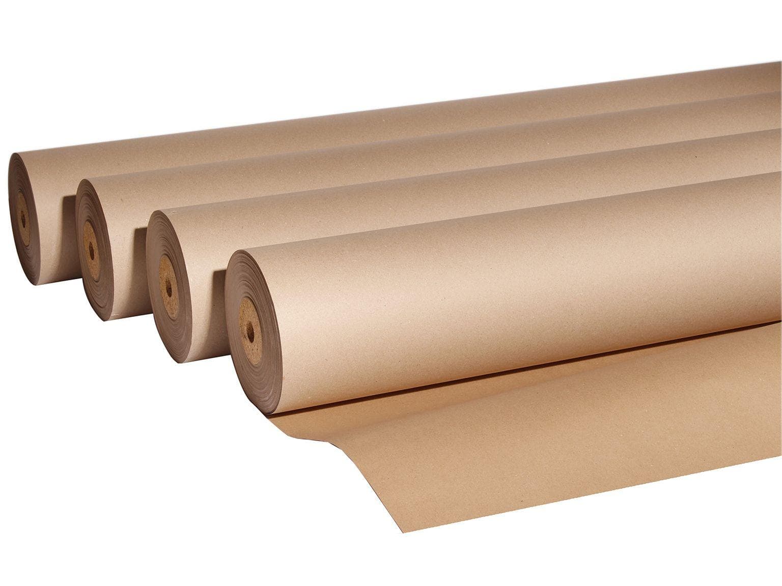 Abdeckpapier aus unkaschiertem Kraftpapier 150g/m², ca. 150cm x 133.3 m