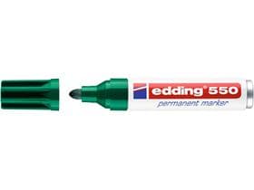 edding Permanentmarker 550 grün Rundspitze 3-4mm, kompakt und praktisch
