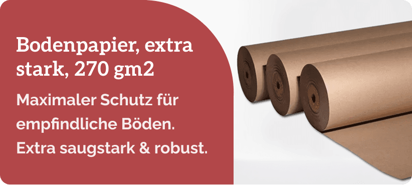 Bodenpapier, extra stark, 270 gm2