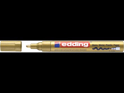 edding Lackmarker 750-CREA gold Rundspitze 2-4 mm